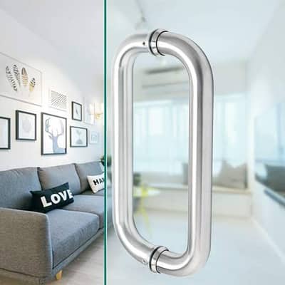 New Glass Door Pull Handle - 4 sets