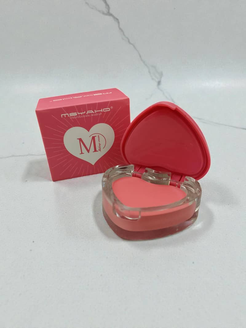 Heart shape blushes 1