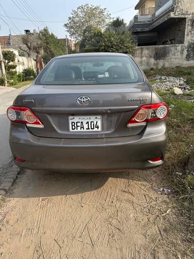 Toyota Corolla XLI 2012 Total Geniune Immaculate condition.