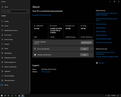 Desktop PC with Monitor – Sale