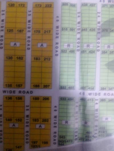 240 Sq Yrd Plot For Sale In Blk 3, 40 Ft Road, Saadi Gadern, Prime Location