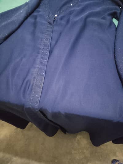 Navy blue color Abaya