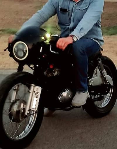 Suzuki GS 150 Upgraded into Cafe Racer  | Suzuki GS 150 Modified