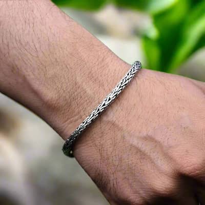 Turkish Silver 925 Bracelet With Original Bill and Box .