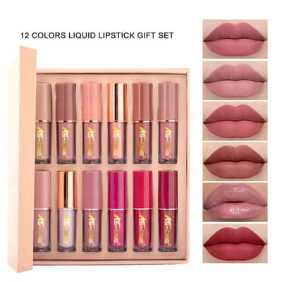 ks one 12 pc lip gloss with original quality .