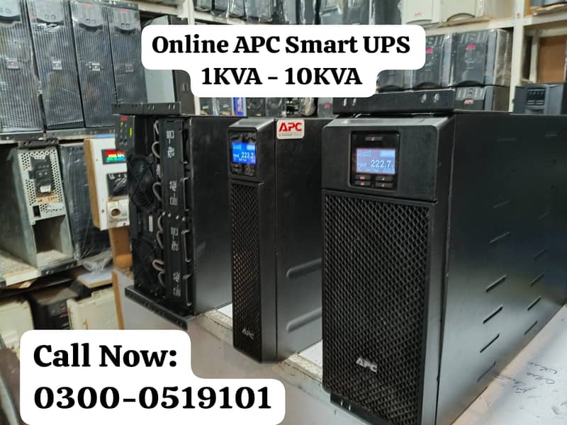 Online APC UPS 1KVA,2KVA,3KVA,5KVA,10KVA STOCK - UPS - 1109154514