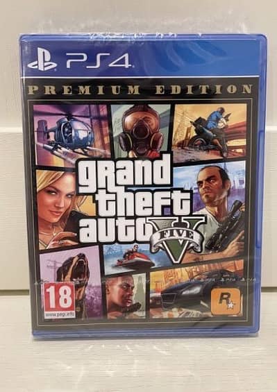 GTA 5 PREMIUM EDITON PS4