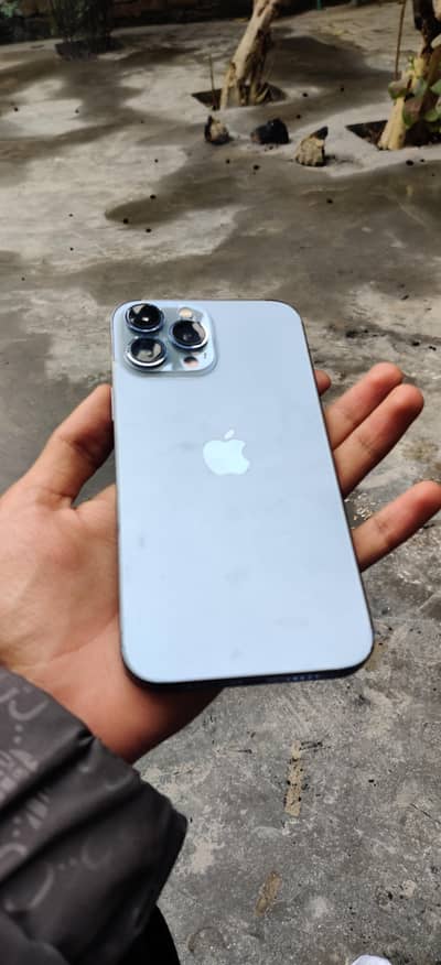 iphon 13 pro max condition 10/10 battery 80 per 256 gb sorage