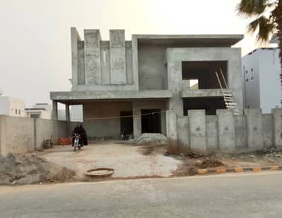 26 Marla Double Storey Grey Structure Ready House For Sale