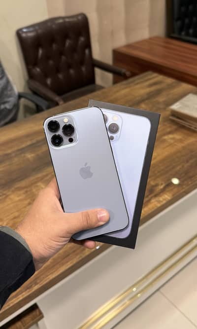 IPhone 13 Pro Max 256GB 97% BH WATERPACK PTA APPROVED