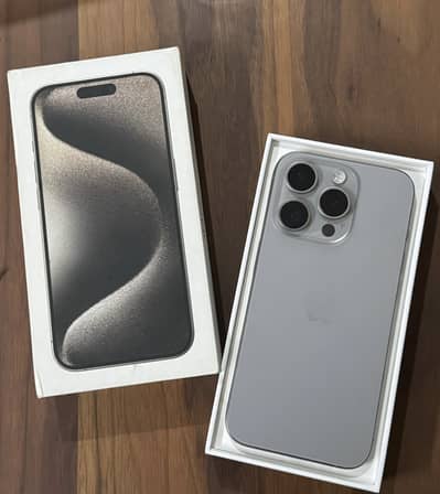 iPhone 15 Pro PTA approved 256GB