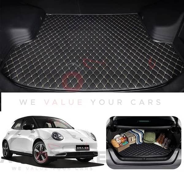 GWM ORA 03 7D Custom Car Trunk Mat - Model 2025