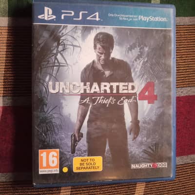 Uncharted 4 ps4 game
