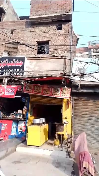 1.5 Marla Double Story Commercial Shop for sale gari shahu lahore