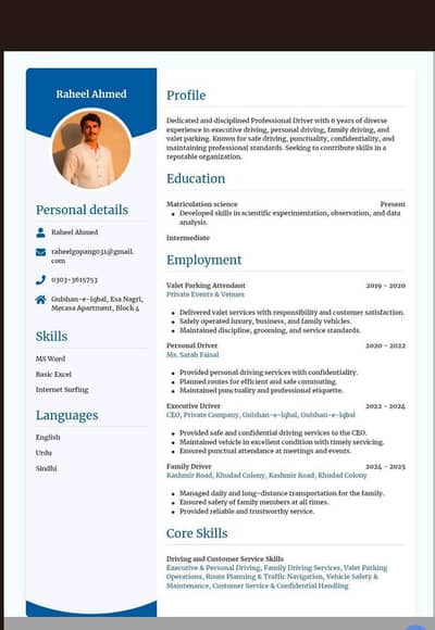 need a driving job I am professional driver educated  0303/36/15/753/