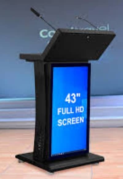 Digital Podium Rostrum-Kiosk stand-Interactive panel-smart board