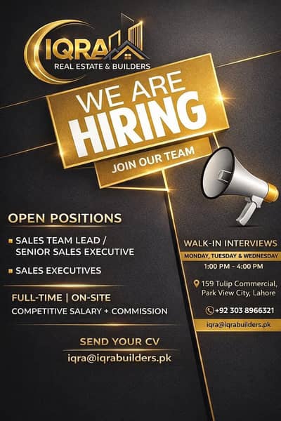We Are Hiring Staff fresh female and Male