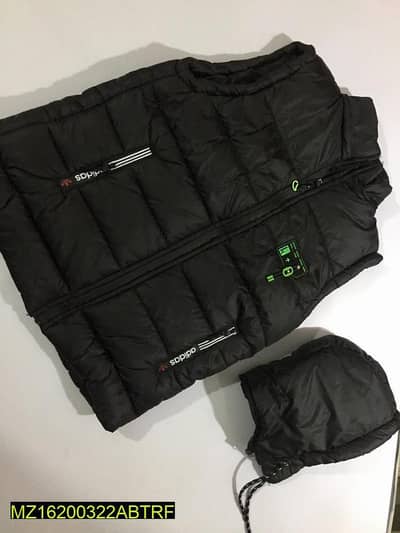 Men's parachute puffer jacket