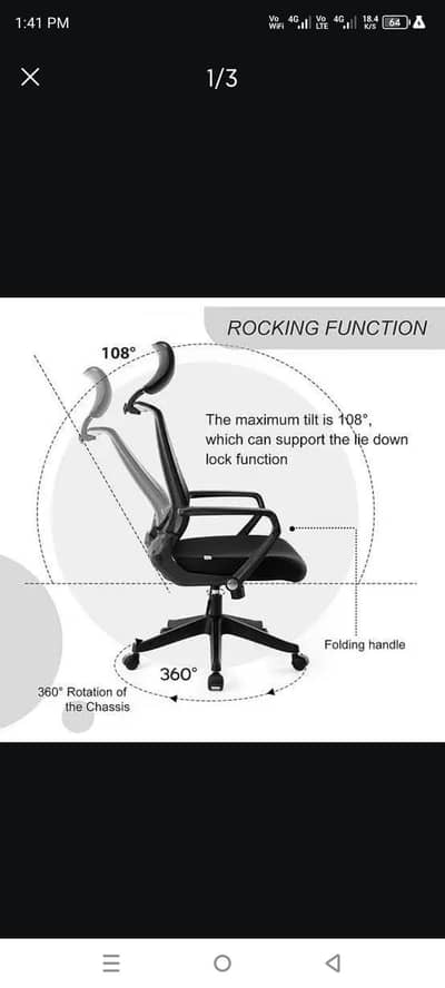 Office chair maintain