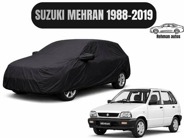 Suzuki Mehran (1988–2019) Double Layer Car Top Cover | Heavy Duty Dust, Sun & Rain Protection | Perfect Fit