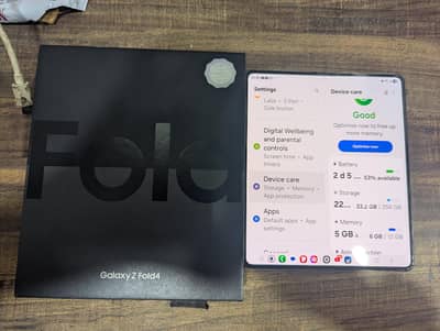 Samsung Galaxy Z Fold 4 12GB/256GB | Official PTA | Box