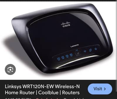 linksys WRT120N router