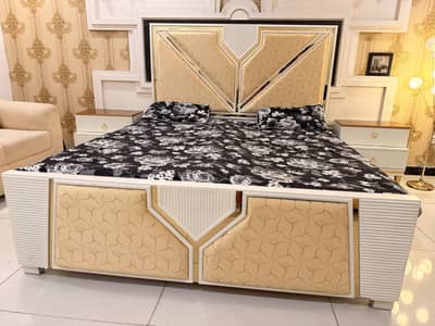 Turkish double bed set few months used