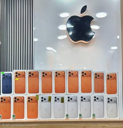 Iphone 17 Pro Max Box Pack HK CHA LLA/ 17 Air PTA Approved/ 16 Plus JV