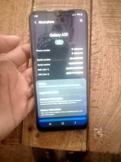 Samsung Galaxy  A30,  4g 64gb.  Exchange Possible.  03268583212