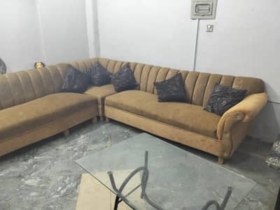 7 Seater L shape sofa for sale