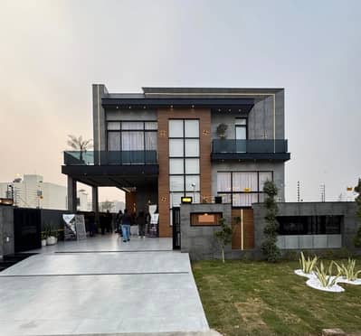 One Kanal Brand New Luxury Ultra-Modern Design Most Beautiful Bungalow 2 Servant Quarter In Basement For Sale At Prime Location Of DHA Lahore Near To Park Masjid & DHA Raya Fairways Commercial.