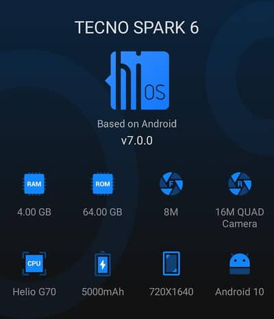 Tecno Spark 6[Look Like New]