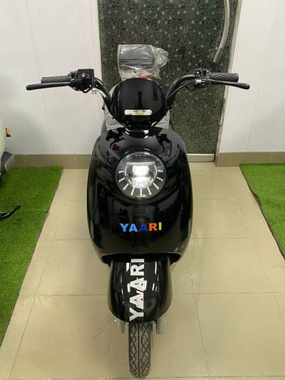YAARI Electric Scooty Malik Traders Flat 3% OFF | Free Delivery Lahore