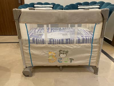 Original Hauck Foldable Baby Travel Cot- Bahria Phase 8