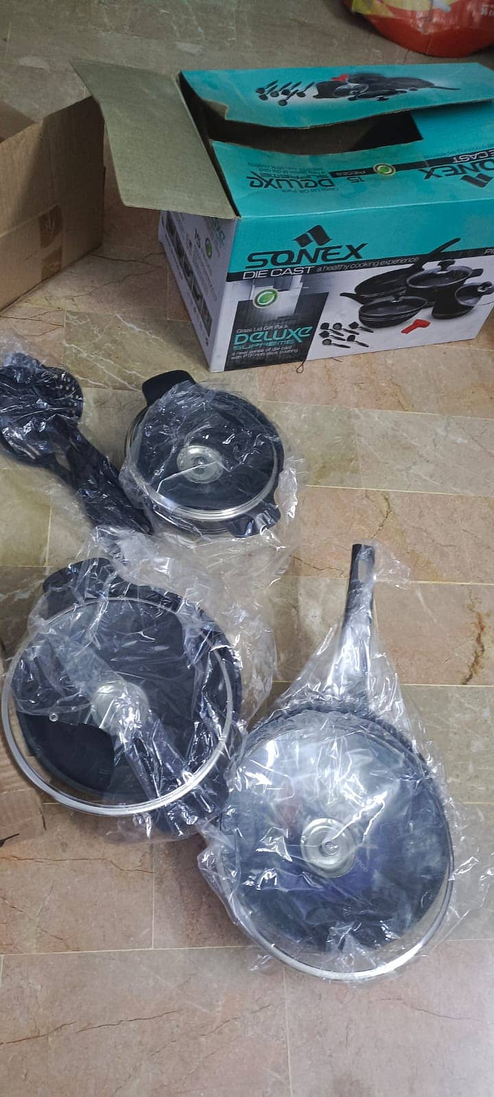 SONEX COOKWARE SETS 3