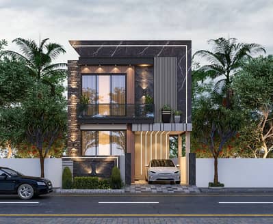 Dha 9 town (C1716) Very beautiful house with modern design, A plus grey structure and A plus finishing