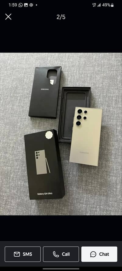 Samsung s24 ultra (12/256) Duel Approved 10/9