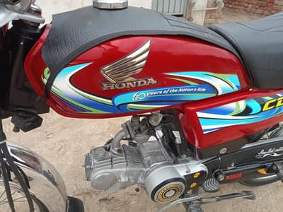 Honda CD 70 2024 model 10/10 lush condtion document clear ha all ok