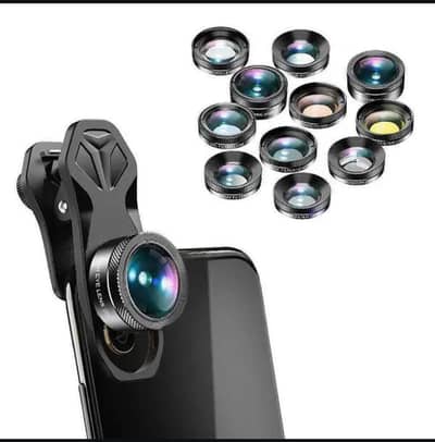 APEXEL 11 in 1 Mobile Lenses Kit Optical Filter Lense Kit