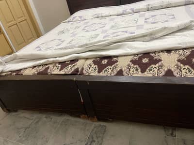 2 single bed