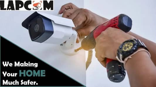LAPCOM CCTV Camras Installation and / Repairing DVR /NVR