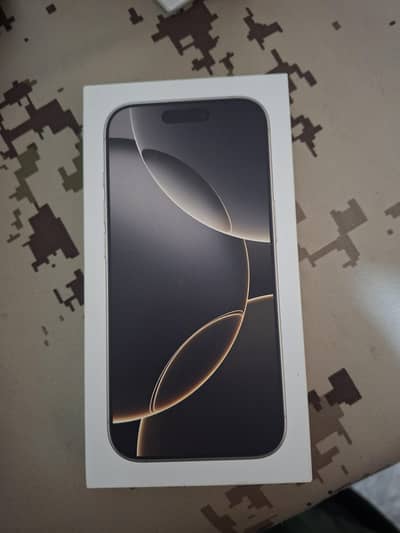 Iphone 16 Pro 128GB Non PTA Factory Unlock 10/10