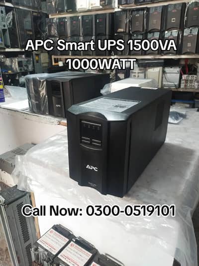 APC SMART UPS 1500VA/2200VA/3000VA/5kVA All Models Available in Stock