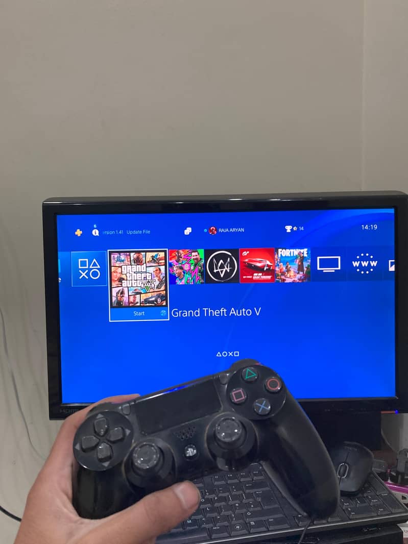 ps4 with controllers 1