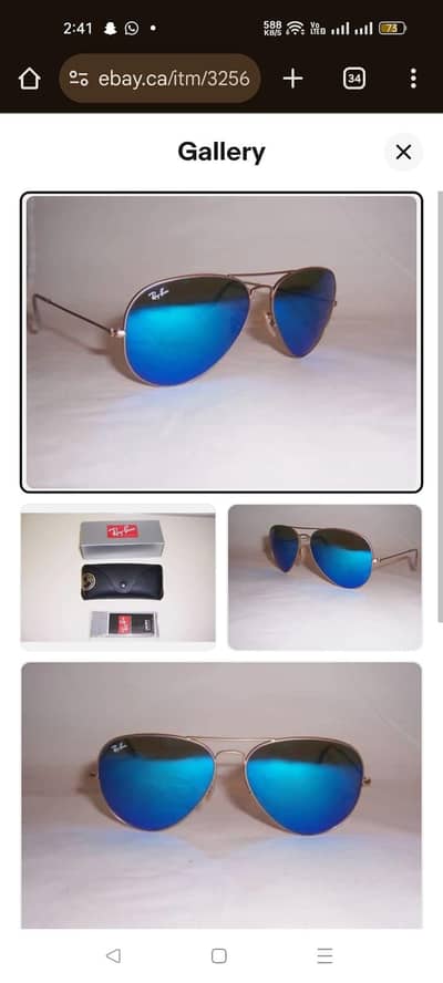 Ray-Ban sunglasses