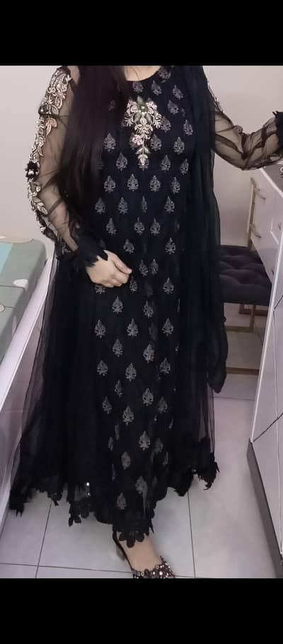 panache by mona brand long frock