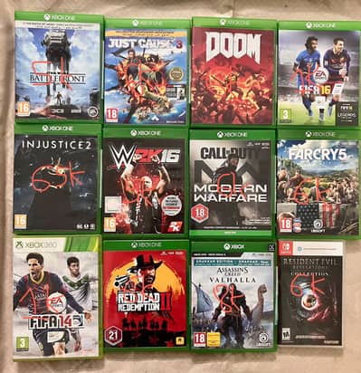 Mixed Xbox One Games