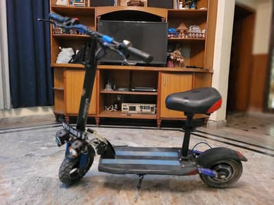 beautiful and speedy electric scooty