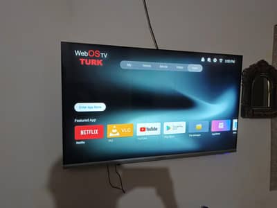 Turk Smart LED TV 43” (True Screen Size)
