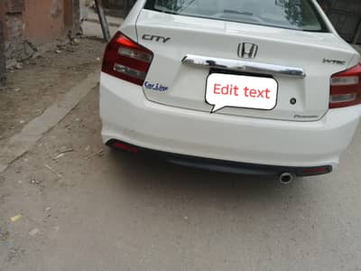 Honda city 2017  Lahore number